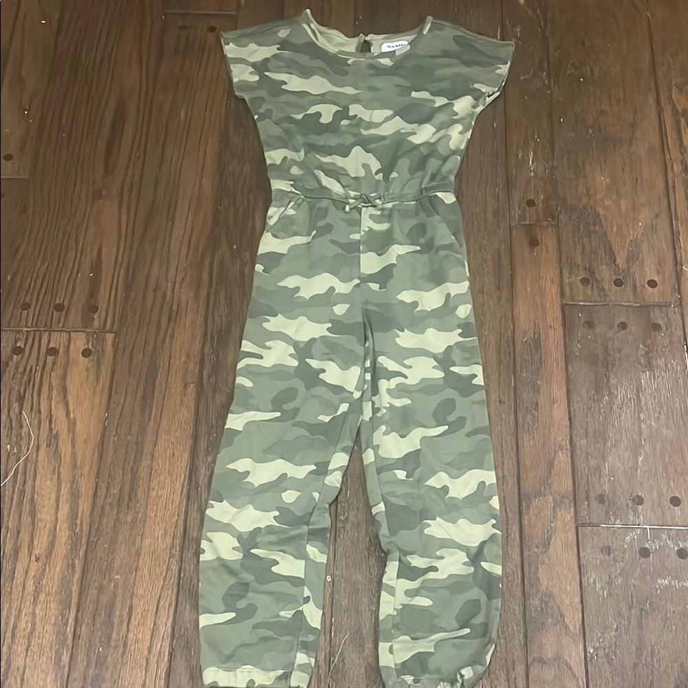 Camo Print Jumpsuit